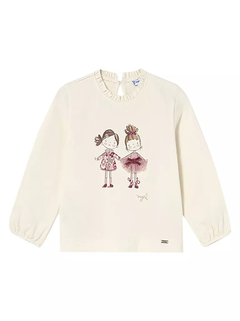 MAYORAL | T-shirt à manches longues pour bébé fille | creme