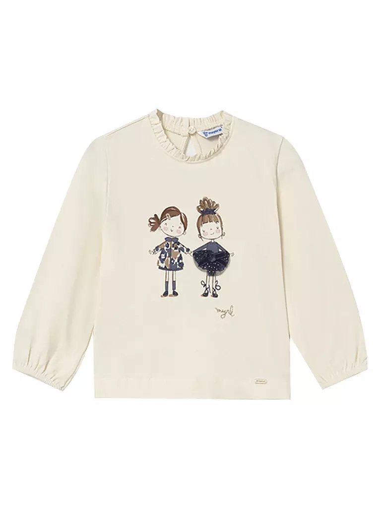 MAYORAL | T-shirt à manches longues pour bébé fille | creme