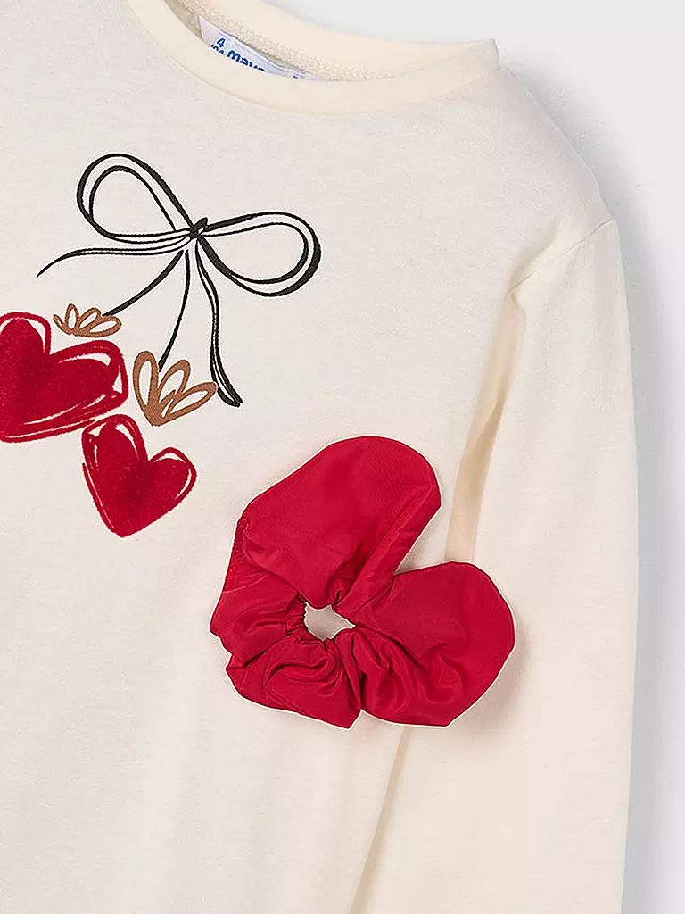 MAYORAL | T-shirt à manches longues pour fille avec élastique à cheveux | 