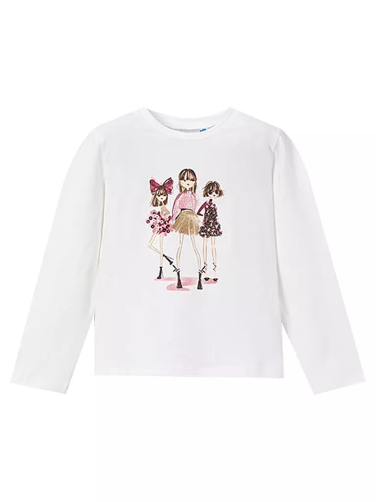 MAYORAL | T-shirt à manches longues pour fille | weiss