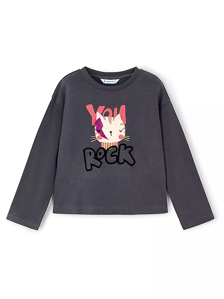 MAYORAL | T-shirt à manches longues pour fille | grau