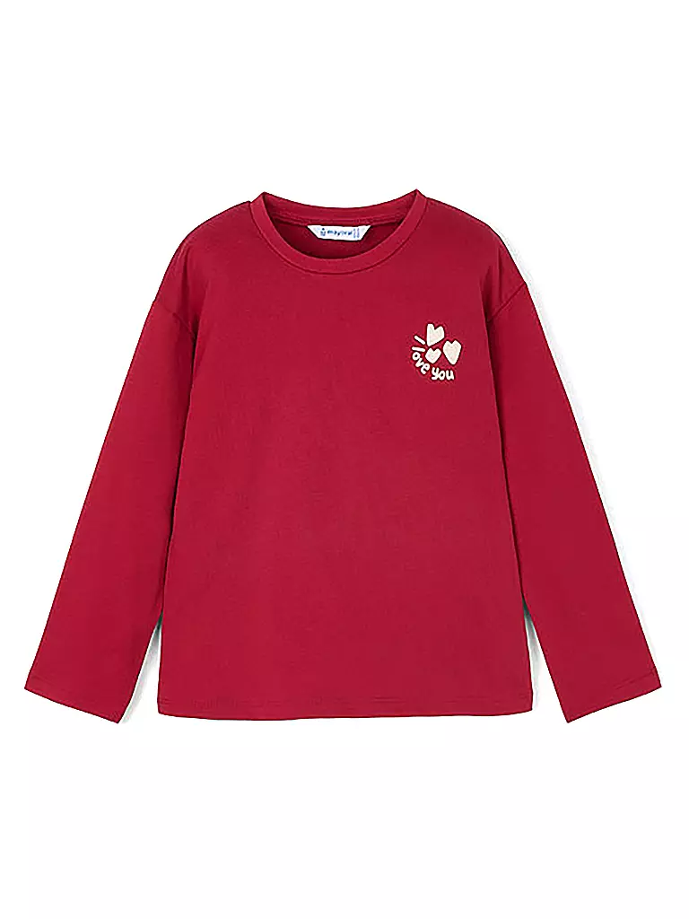 MAYORAL | T-shirt à manches longues pour fille | rot