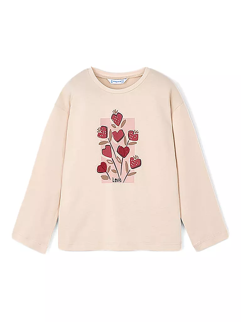MAYORAL | T-shirt à manches longues pour fille | weiss
