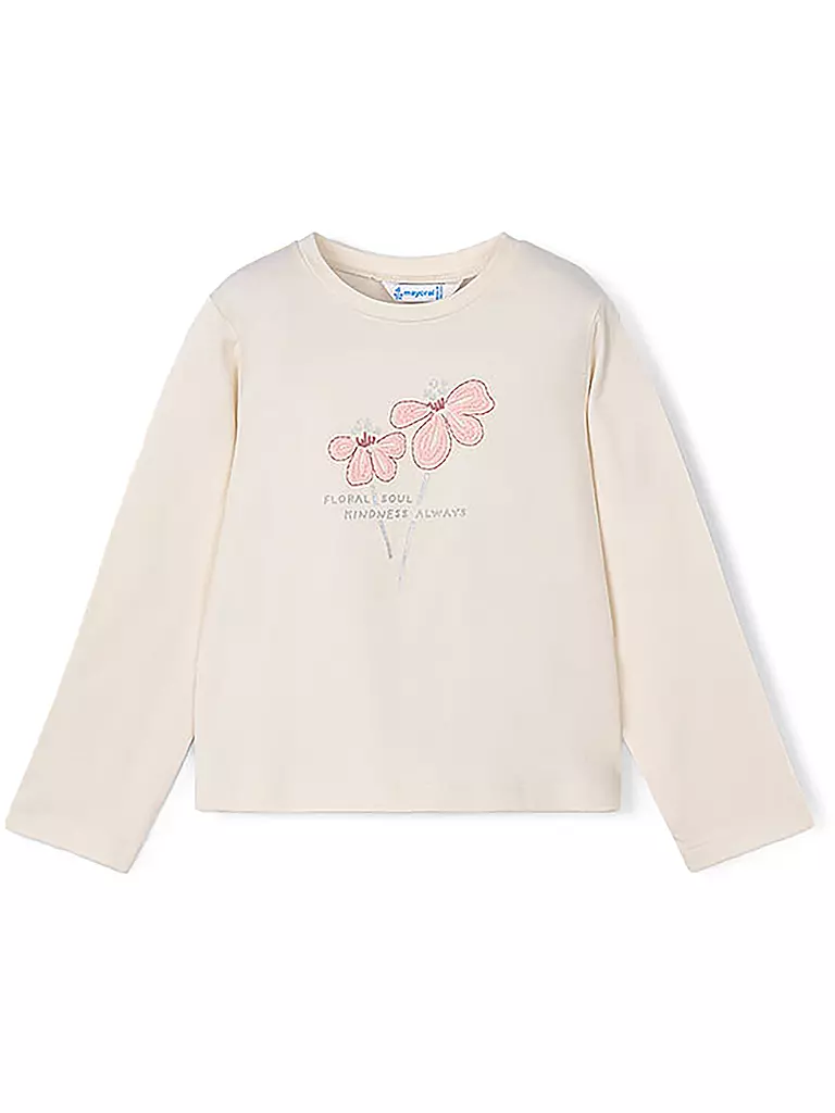 MAYORAL | T-shirt à manches longues pour fille | weiss