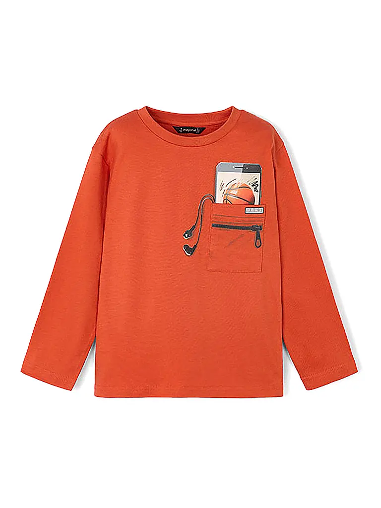 MAYORAL | T-shirt à manches longues pour garçon | orange