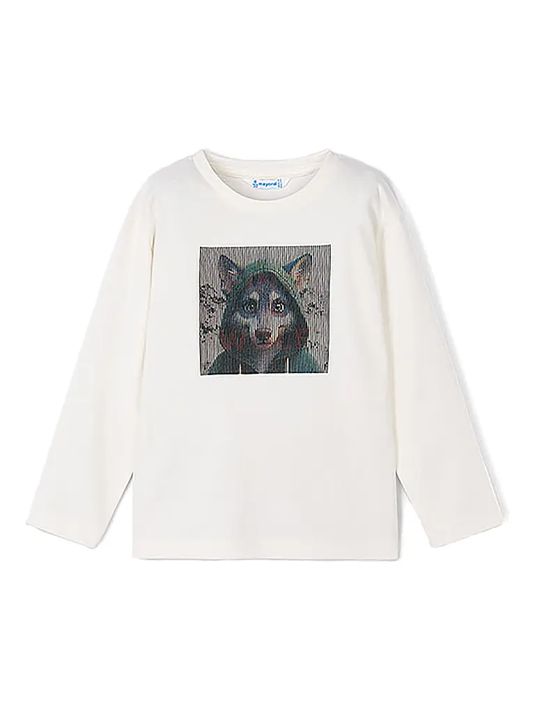 MAYORAL | T-shirt à manches longues pour garçon | weiss