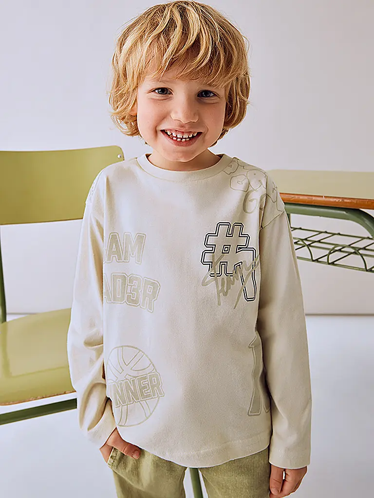 MAYORAL | T-shirt à manches longues pour garçon | beige