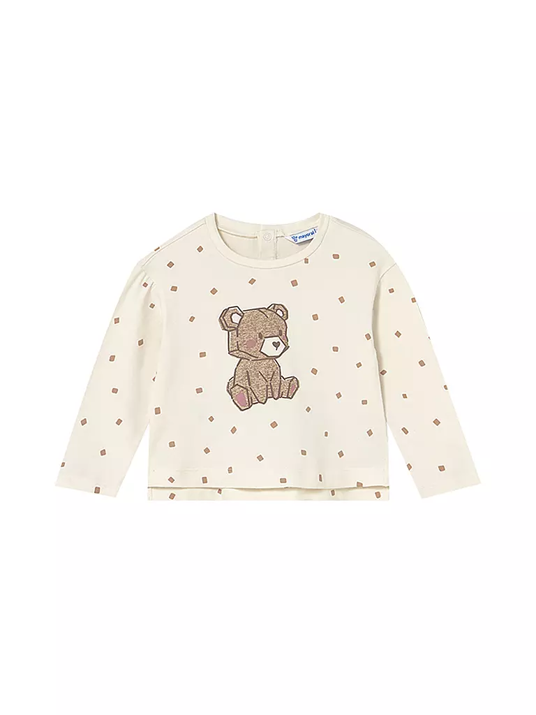 MAYORAL | T-shirt bébé à manches longues | creme