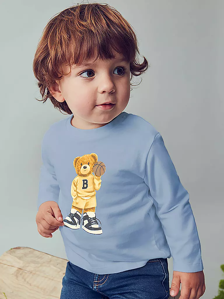 MAYORAL | T-shirt bébé à manches longues | hellblau