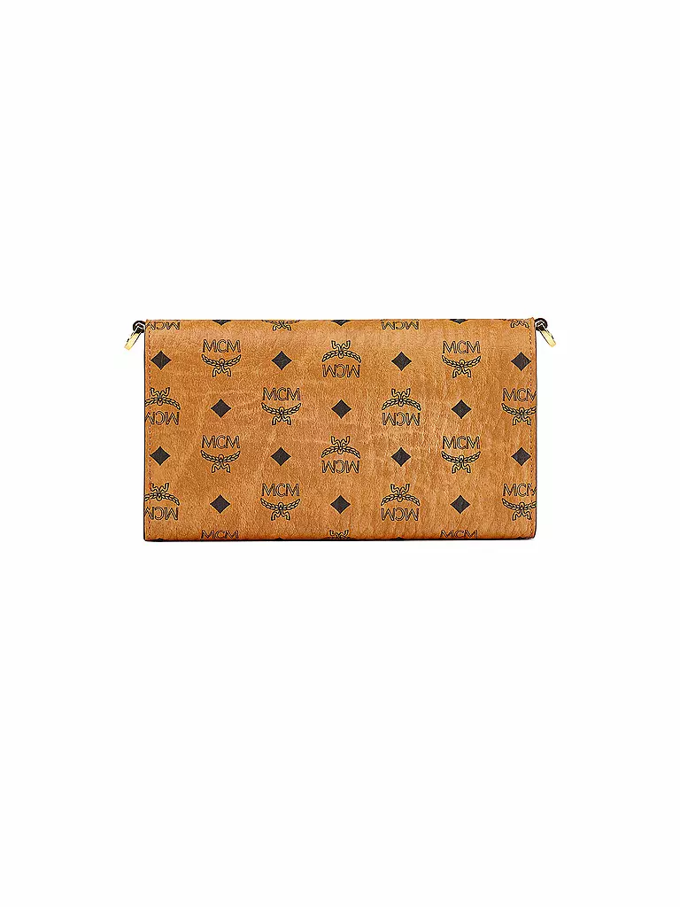 MCM | Étui de téléphone avec porte-cartes Visetos | braun