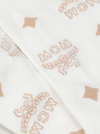 MCM | Nom du produit: Chaussettes blanc/beige
Marque: MCM
Couleur: beige
Catégories: Mode,Femme

Matériel: Coton,Polyester / Polyamide,Stretch
Motif: Logo
