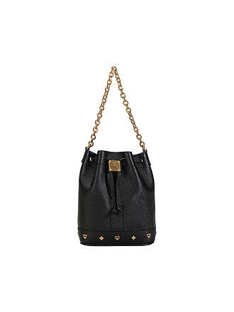 MCM | Sac en cuir - Sac seau DESSAU Mini