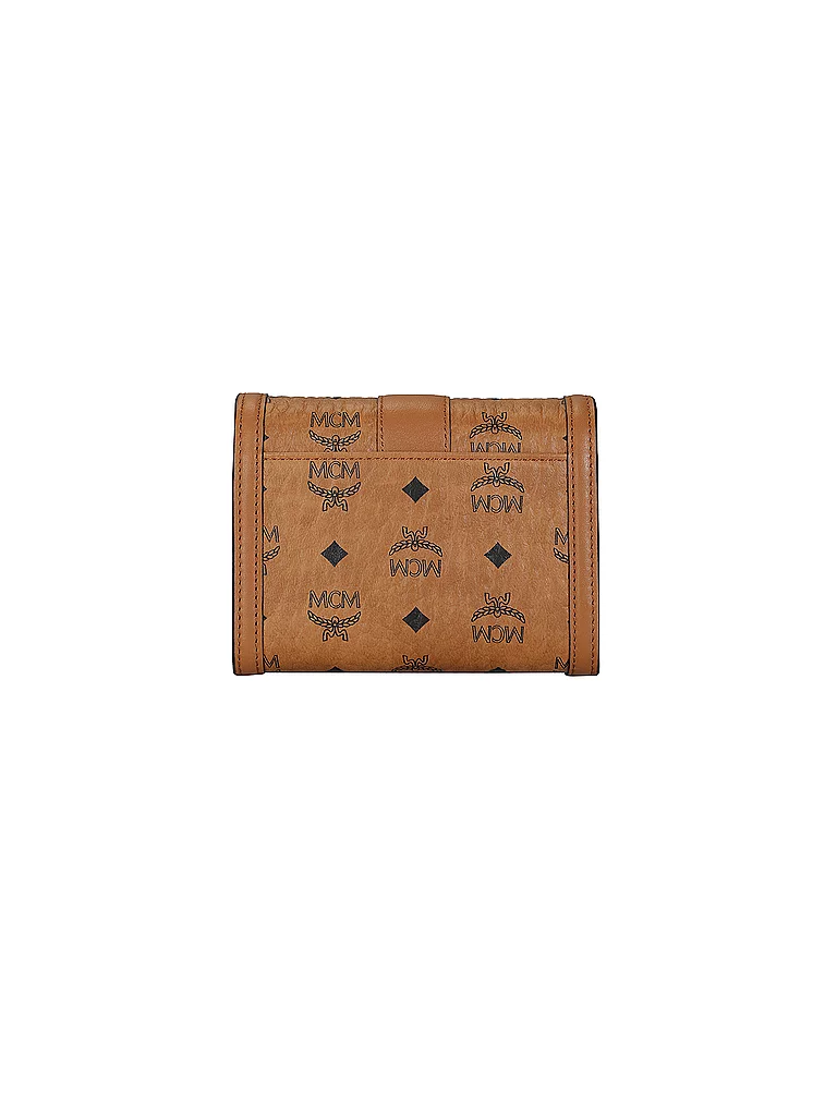 MCM Tracy Small Wallet Brown 4