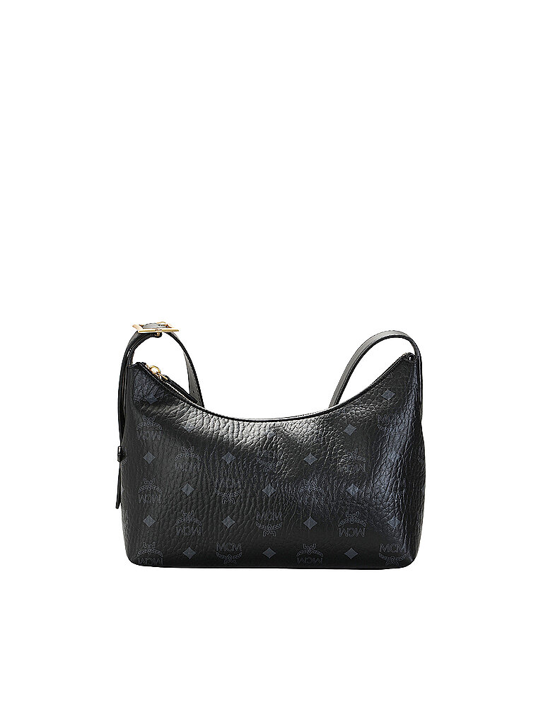 MCM Aren Hobo Bag Black 3