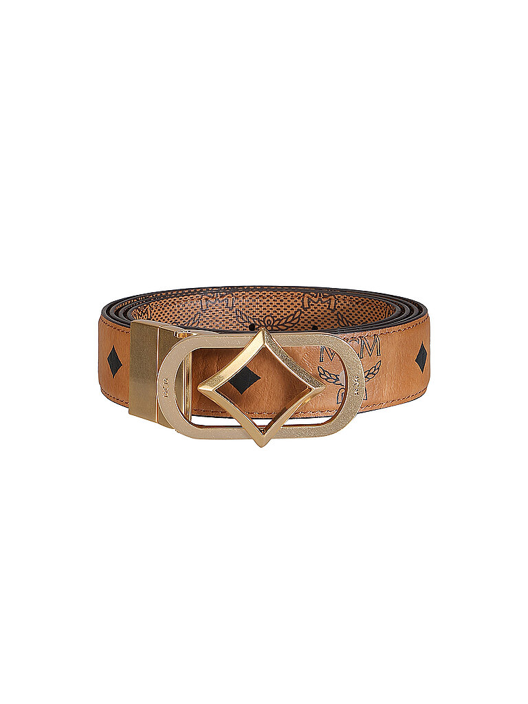 Ceinture réversible LAURETOS marron