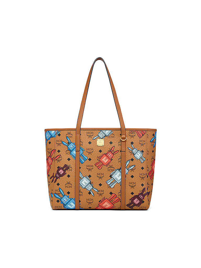 Mcm Sac - Cabas TONI Medium marron