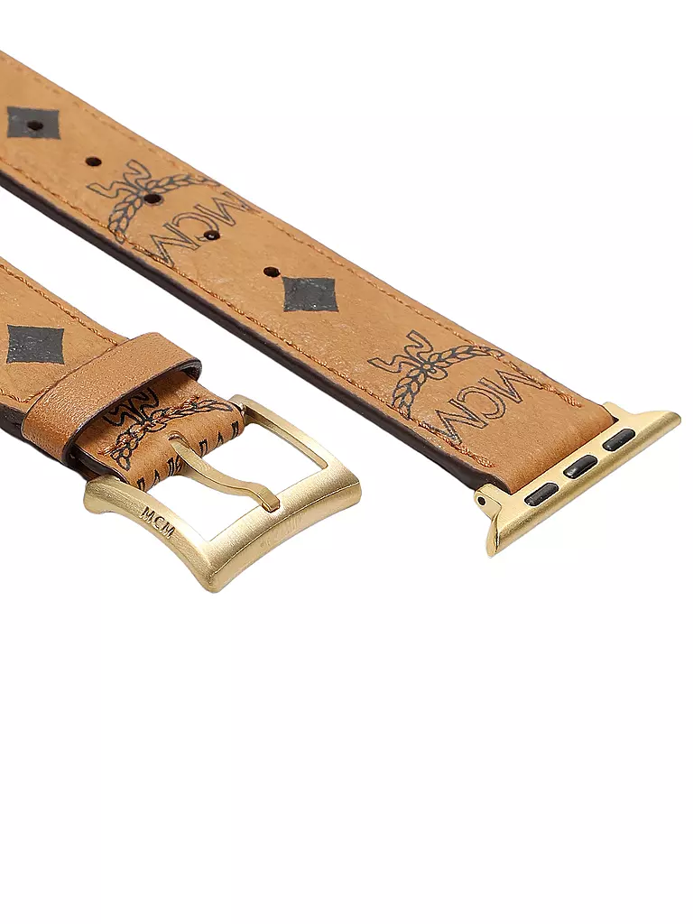 MCM | Bracelet pour Apple Watch OTTOMAR 42mm | braun
