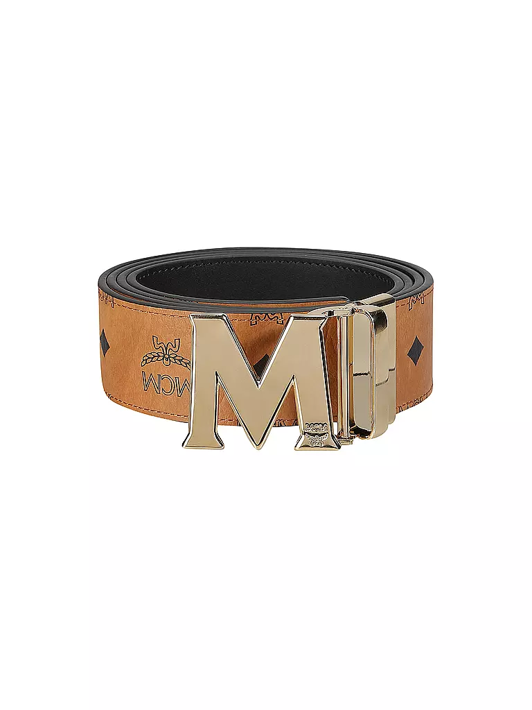 MCM | Ceinture réversible CLAUS | Marron clair