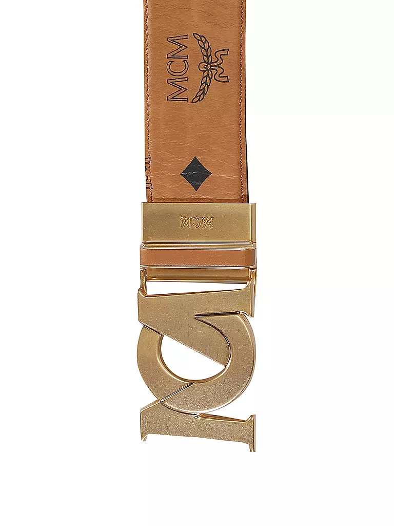 MCM | Ceinture réversible M-ART | braun