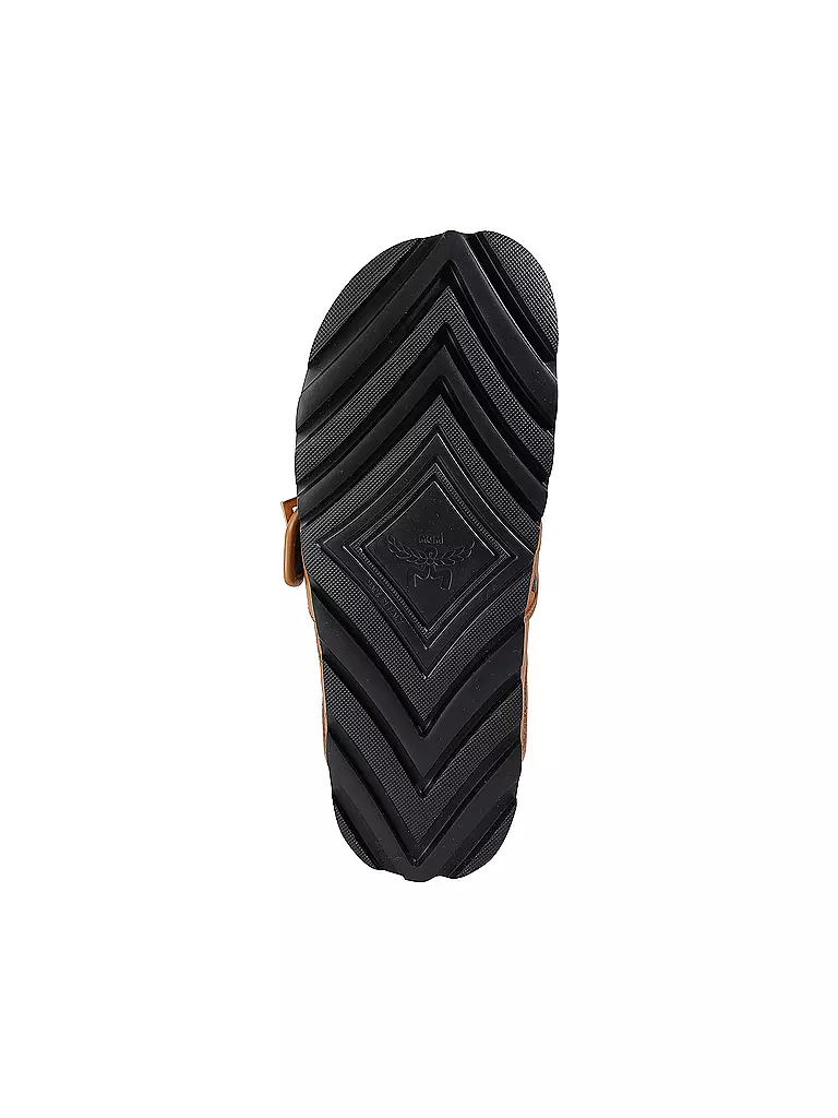 MCM | Chaussures en cuir - Mules | braun