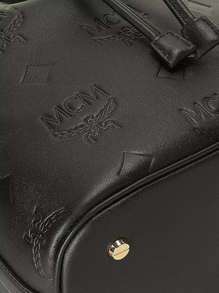 MCM | Ledertasche - Bucket Bag DESSAU Medium  | Noir