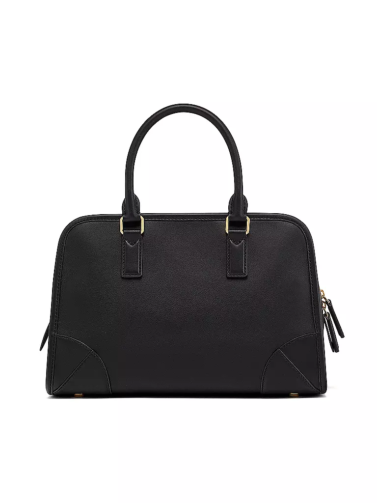 MCM | Ledertasche - Henkeltasche AREN BOSTON  Medium  | Noir