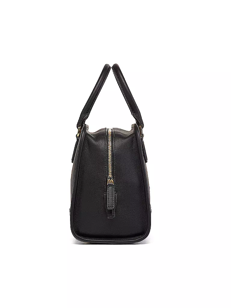 MCM | Ledertasche - Henkeltasche AREN BOSTON  Medium  | Noir