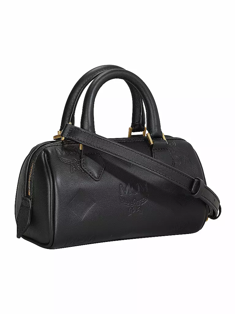 MCM | Ledertasche - Henkeltasche ELLA Small | Noir