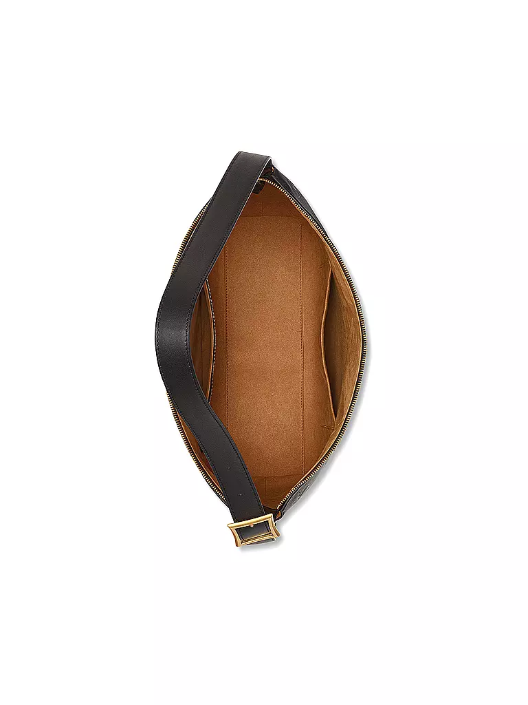 MCM | Ledertasche - Hobo AREN Large | Noir