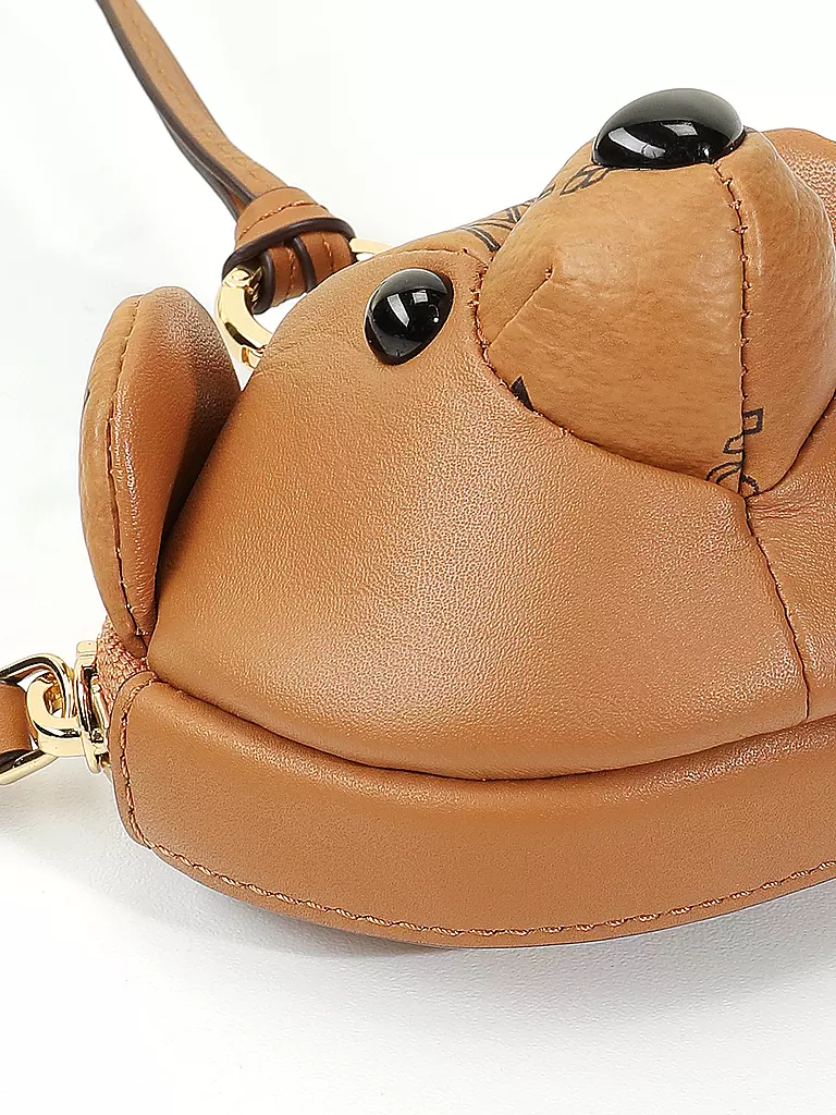 MCM | Ledertasche - Mini Bag AREN CHARM BEAR | Marron