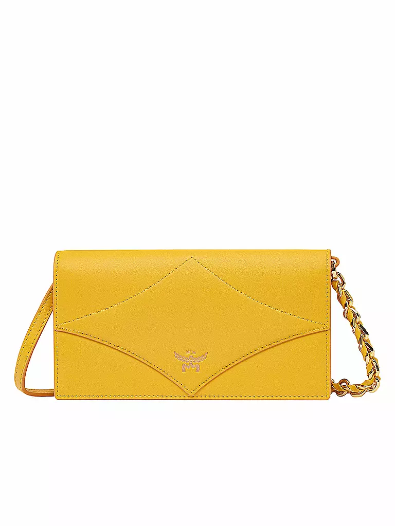 MCM | Ledertasche - Mini Bag DIAMOND  | Jaune