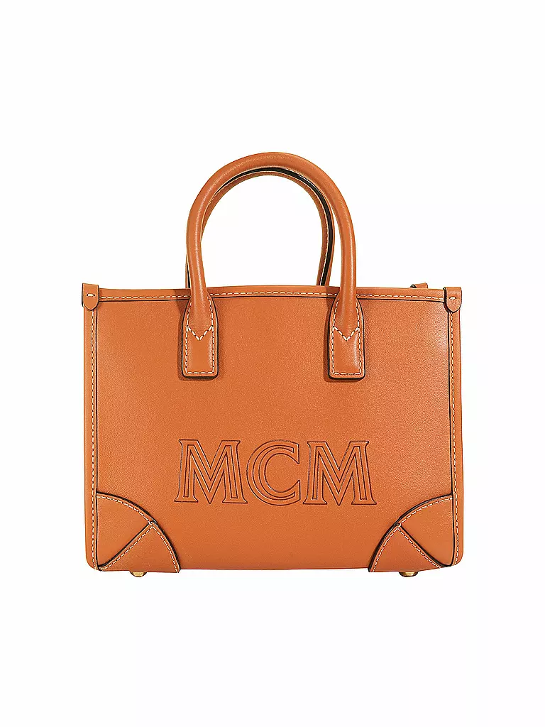 MCM | Ledertasche - Tote Bag MÜNCHEN MINI | Marron