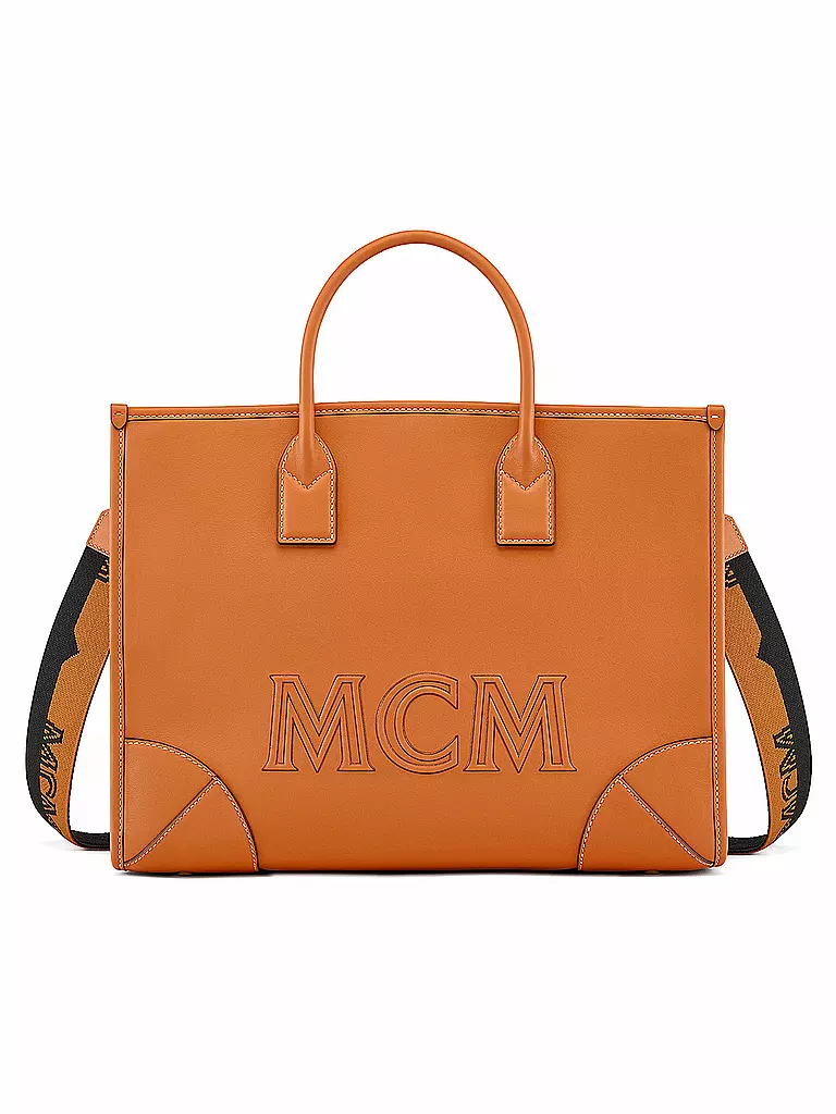 MCM | Ledertasche - Tote Bag MÜNCHEN | Marron