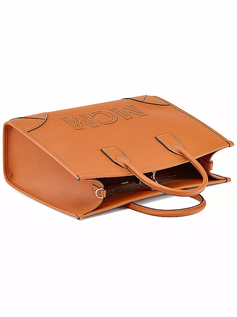 MCM | Ledertasche - Tote Bag MÜNCHEN | Marron