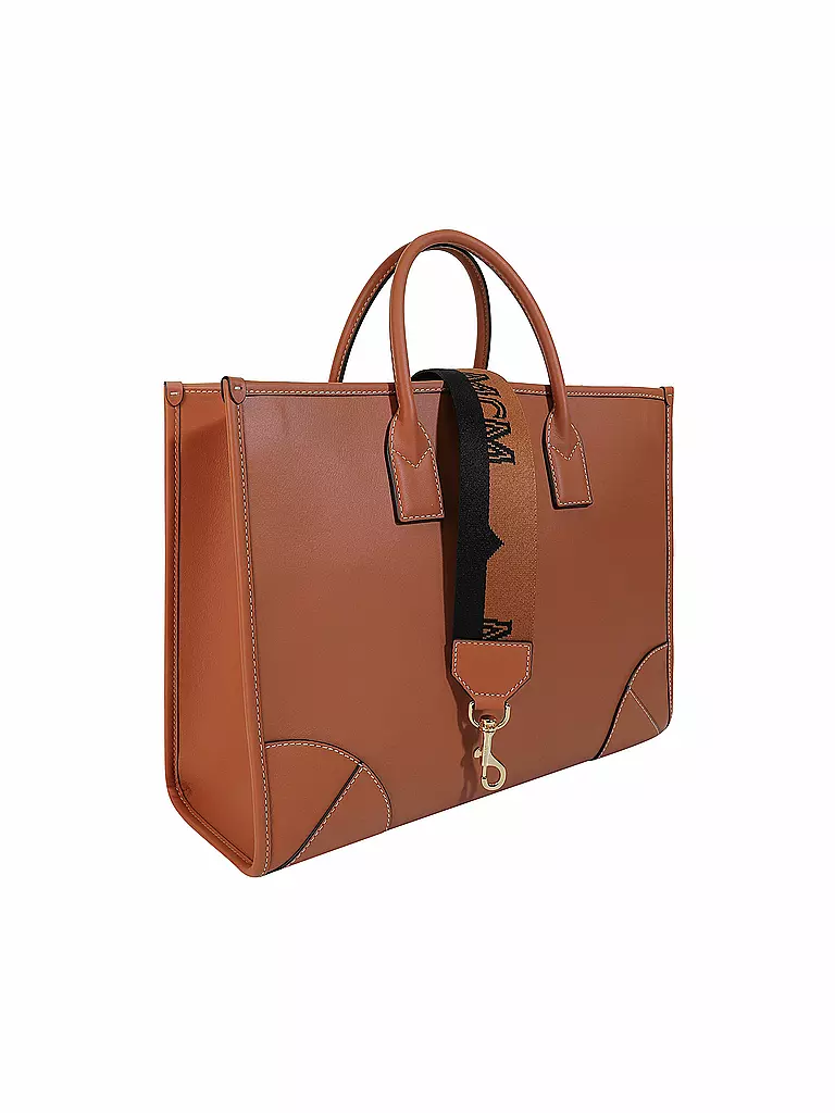 MCM | Ledertasche - Tote Bag MÜNCHEN | Marron