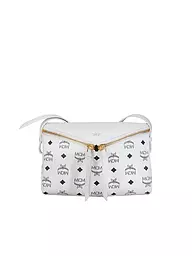 MCM | Ledertasche - Umhängetasche DIAMANT Small  | Blanc