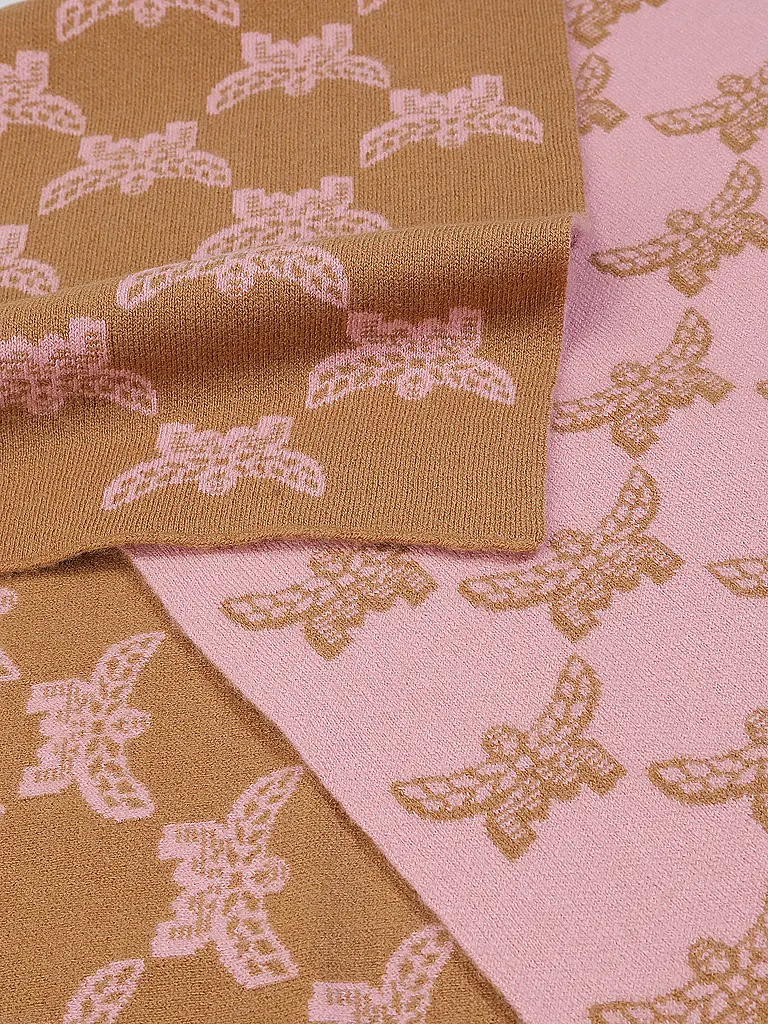 MCM | Nom du produit : Écharpe - Stole
Marque : MCM
Couleur : rose
Catégories : Mode, Femme

Matériau : Laine
Motif : Logo
Style : Tendance
Détails : Réversible | Rose