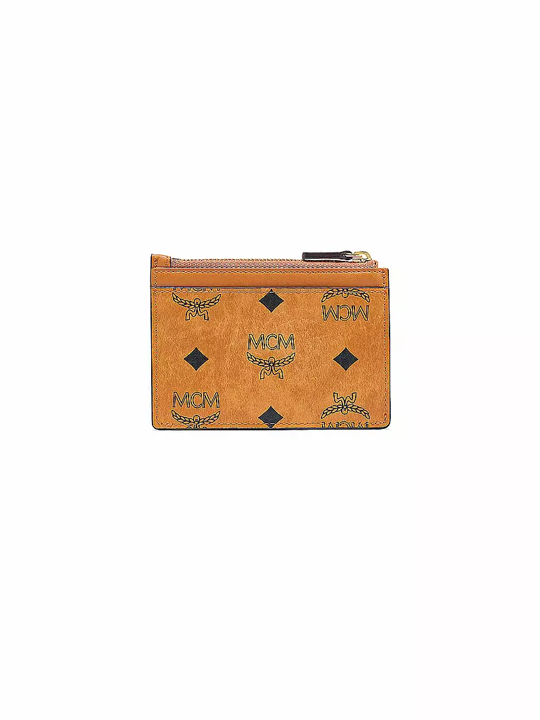 MCM | Porte-cartes Card Case Patricia Visetos | Marron