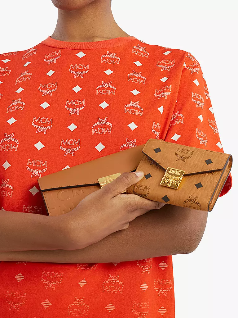 MCM | Portefeuille TRACY VISETOS Small | Marron