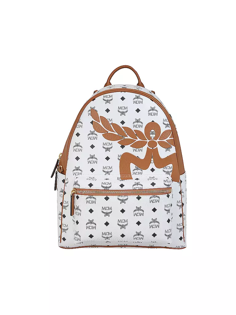 MCM | Rucksack STARK MEGA LAUREL  | Blanc