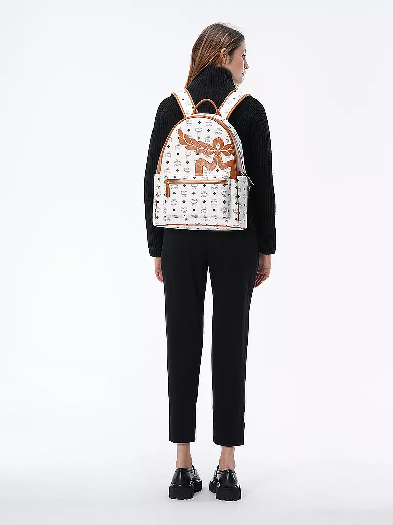 MCM | Rucksack STARK MEGA LAUREL  | Blanc