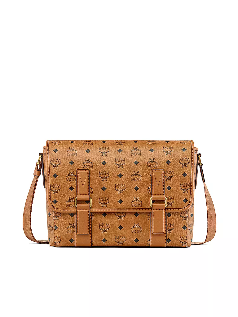 MCM | Sac - Sac bandoulière AREN Medium | hellbraun