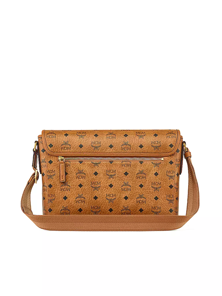 MCM | Sac - Sac bandoulière AREN Medium | hellbraun