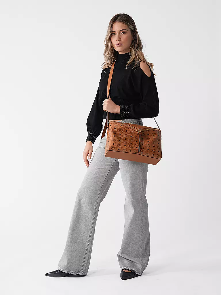 MCM | Sac - Sac bandoulière DIAMOND Medium | Marron