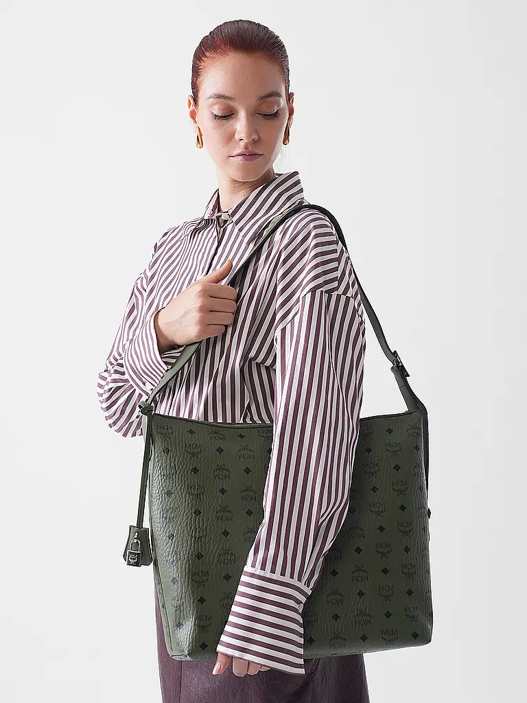 MCM | Sac - Sac Hobo AREN Large | olive