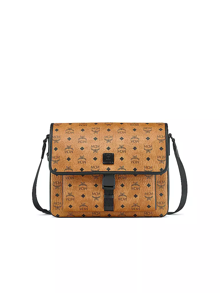 MCM | Sac - Sac Messenger MCM KLASSIK Medium | Marron clair
