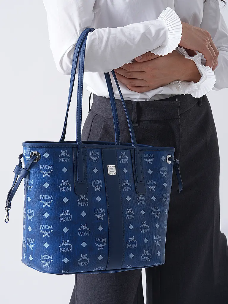 MCM | Sac - Shopper LIZ Small | Bleu