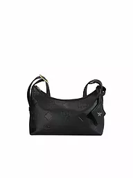 MCM | Sac en cuir - Hobo AREN Small | Noir