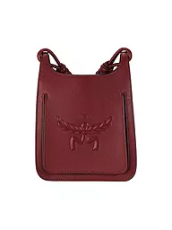 MCM | Sac en cuir - Hobo HIMMEL | Rouge foncé