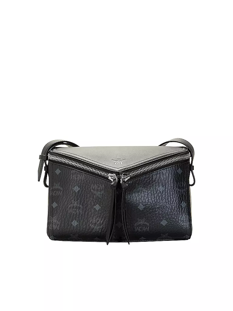 MCM | Sac en cuir - Sac bandoulière DIAMANT Small | schwarz